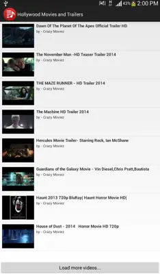 My YouTube Playlist android App screenshot 1